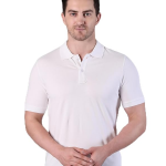 Classic Polo | Comfortable Rich Cotton Blend, Band Collar, Regular Fit