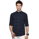 Men’s Long Sleeve Shirt | Elegant Solid Pattern