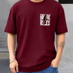 Baggy Hip-Hop T-Shirt for Men - Graphic Printed T Shirts