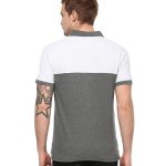 Men's Half Sleeve Polo Collar T-Shirt, Regular Fit Cotton-Poly