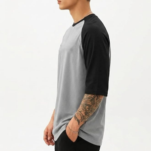 Men Polycotton Classy Look Regular Fit Round Neck Half Sleeve