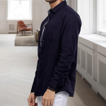 Men's Solid Shirt | Soft Cotton Blend | Casual Shirt | Plain