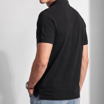 Men’s Polo T‑Shirt | Comfortable Rich Cotton Blend, Band Collar, Regular Fit
