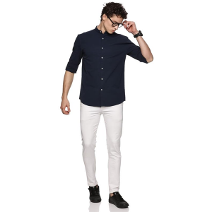 Men’s Long Sleeve Shirt | Elegant Solid Pattern